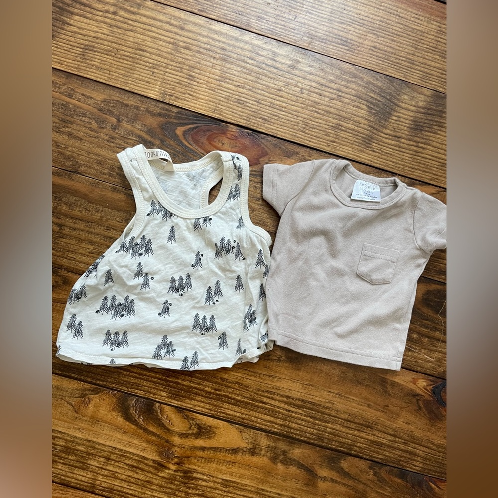 Bundle baby 3-6 tank and tee